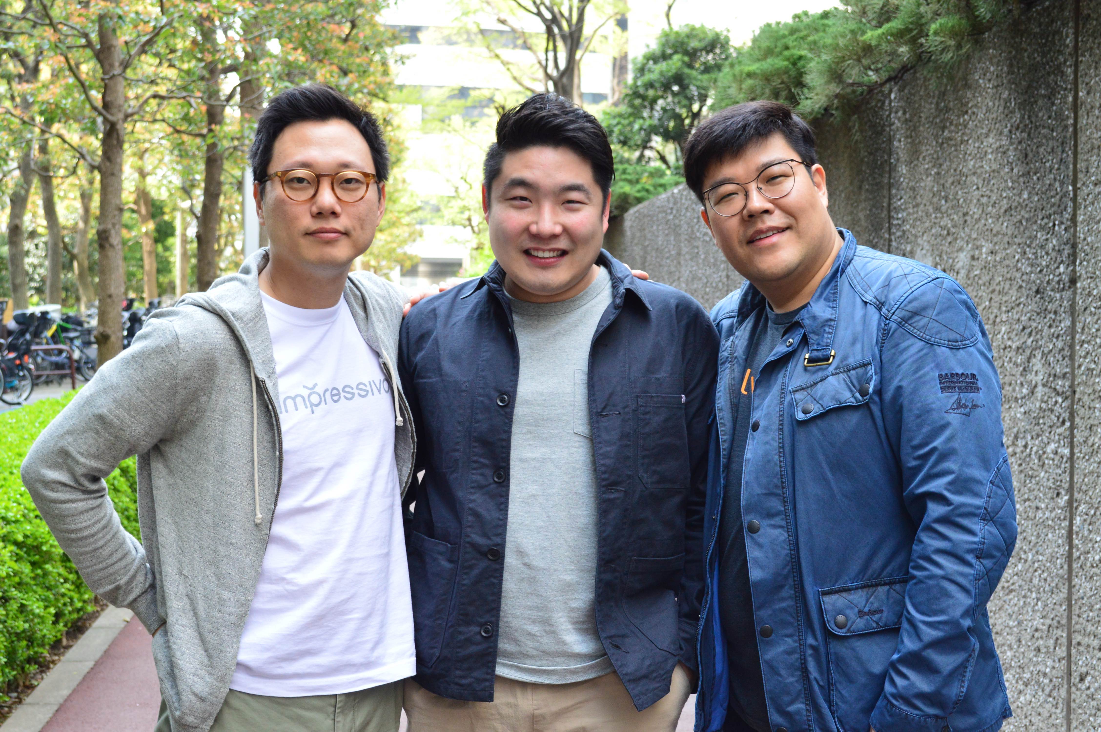 From left: Oh Hyoung Kwon, Sungjae Hwang, and Jung-hee Ryu, from FoundationX and FuturePlay: the trio have created the first fiat and cryptocurrency funds in Korea that are under the same managers.