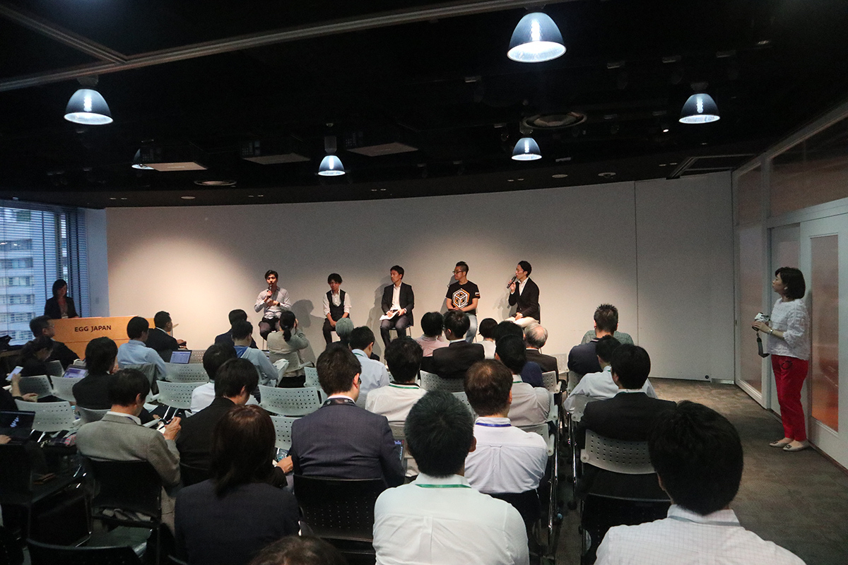 The Mirai Salon #8 event ended with a Q&A session and networking opportunity over light snacks and drinks for attendees.